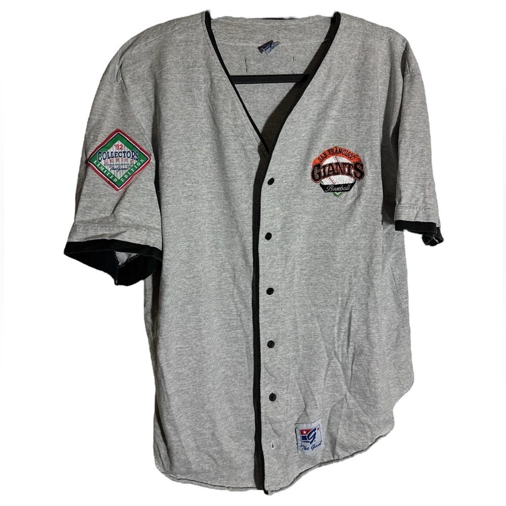 Vintage The Game San Francisco Giants MLB SF Baseball Jersey shirt size Large